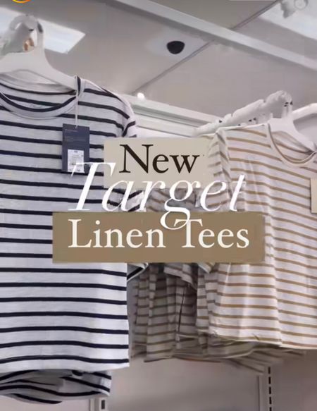 Target style, New Target finds, linen t-shirts, Spring style, Target fashion 

#LTKstyletip #LTKunder50 #LTKSeasonal
