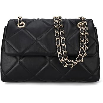 Gladdon Quilted Crossbody Purses for Women Small Ladies Shoulder Bags with Chain Trendy Clutch Pu... | Amazon (US)