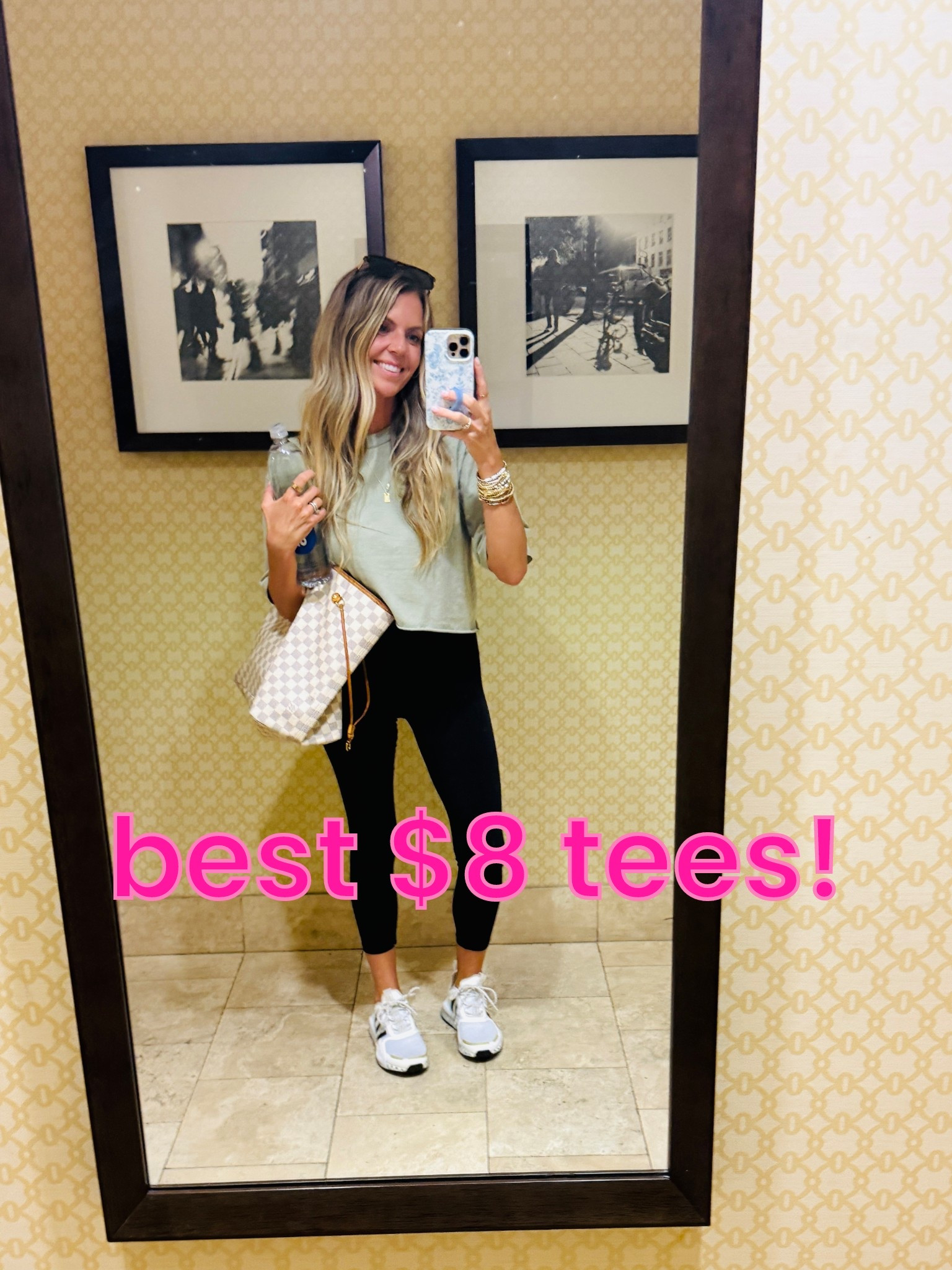 I got every color in this shirt last year and they have held up so well. Tons of colors and they’re only $8!