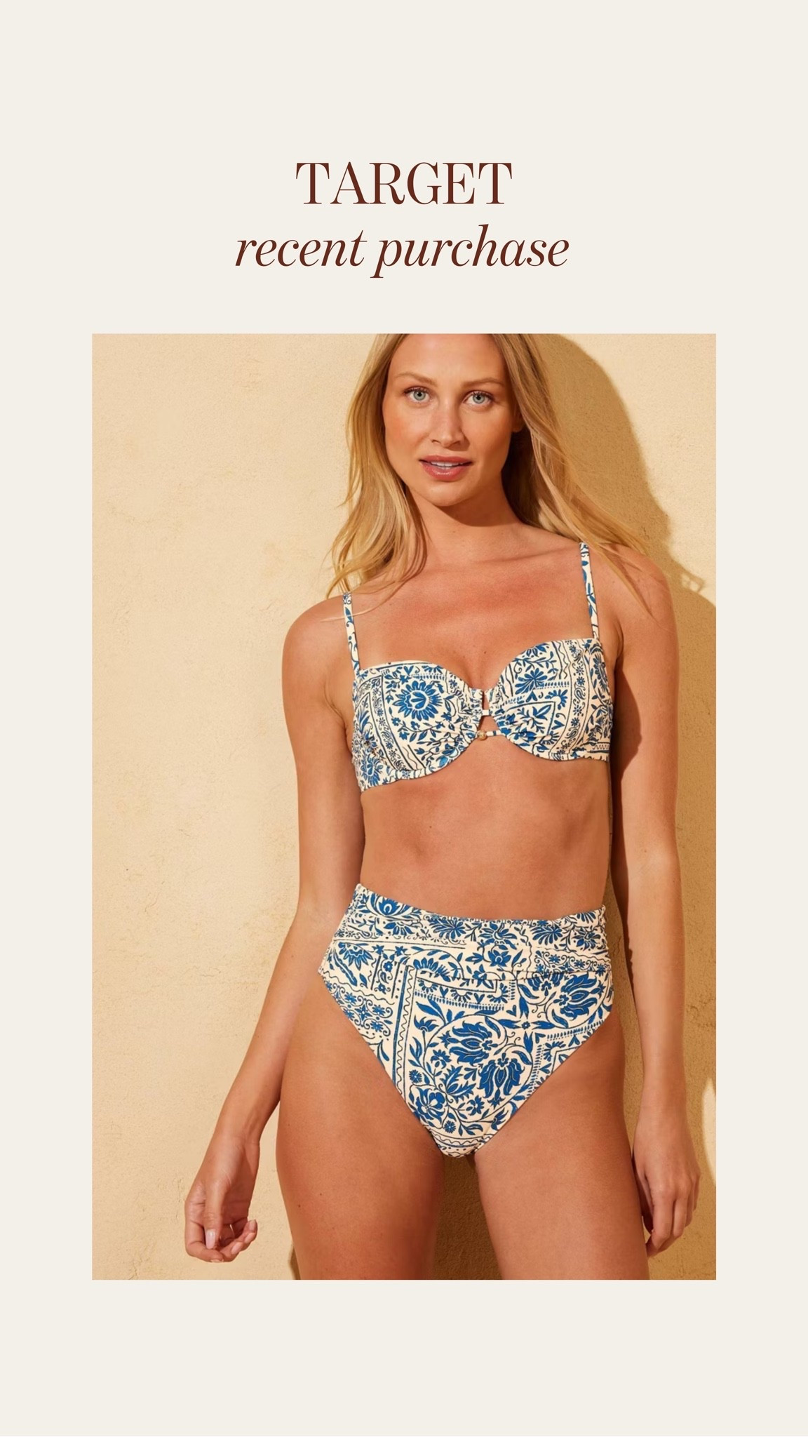 Cutest swim from target 🫶

#LTKSeasonal #LTKSwim #LTKootd