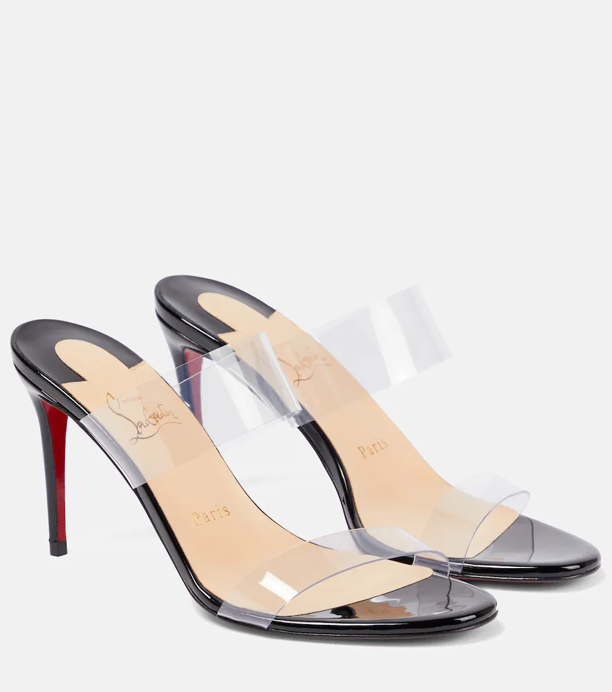 Christian Louboutin Just Nothing PVC sandals | Mytheresa (US/CA)