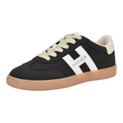 Tommy Hilfiger Women's Maisie Sneaker, Black Multi 001, 9.5 | Amazon (US)