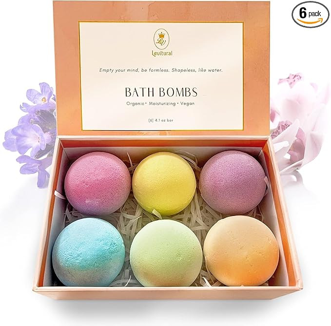 Levitural Bath Bombs for Kids with Surprise Toys – Fun & Educational Bath Time Gift Set – Fiz... | Amazon (US)