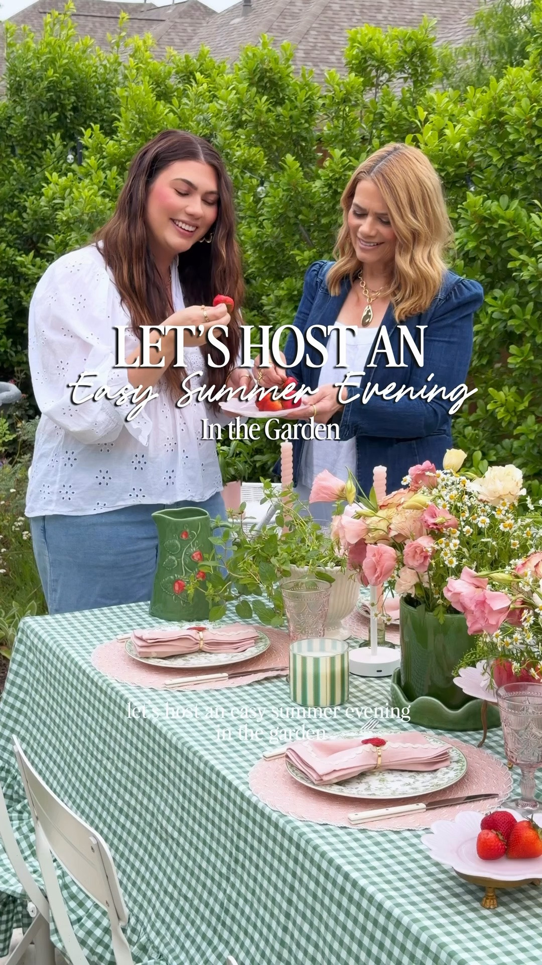 Summer garden Tablescape!

#LTKSeasonal #LTKfoodie #LTKHome