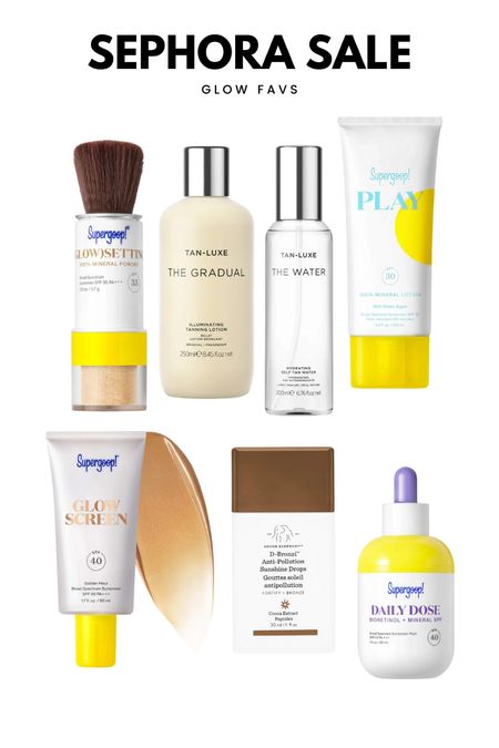 Favorite self tanning products from the Sephora sale. Sunscreen self tanning bronzi drops

#LTKxSephora #LTKbeauty #LTKfindsunder100