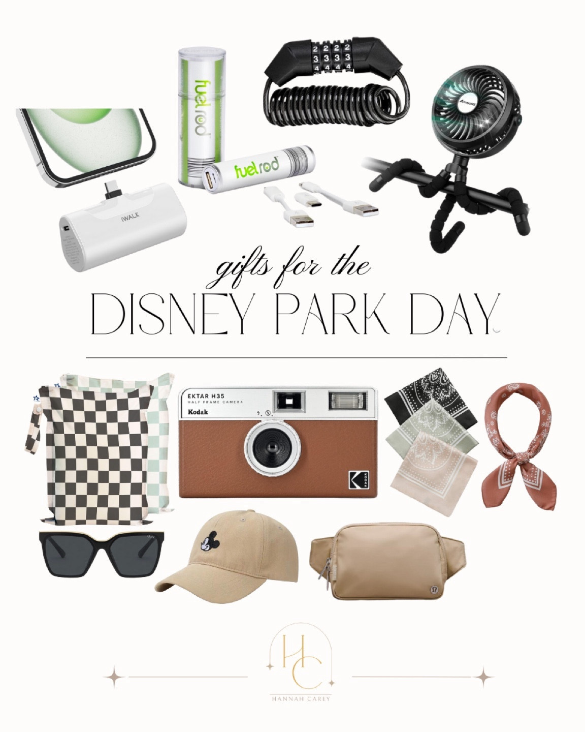 The best Disney parks gift guide! My tried & true Disneyland and Walt Disney World park items!

Aesthetic Disney, neutral Disney, Disney fan, Disney portable charger, Disney wet bag, neutral Disney hat, Disney stroller tag, Disney stroller lock, budget film camera, Disney camera, neutral Disney outfit, Disney fanny pack

#LTKfamily #LTKtravel #LTKGiftGuide
