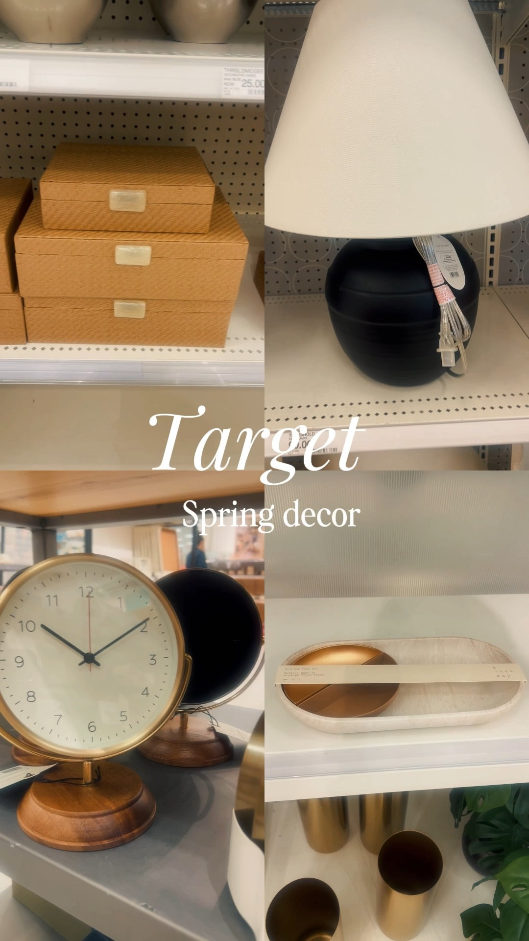 Spotted so many cute Target home decor finds today. Thought I’d show you a few favorites while I was walking the aisles. If you’re starting to add a little spring decor or just want to freshen up your space, these are really good ones. Everything is linked here.

#LTKHome