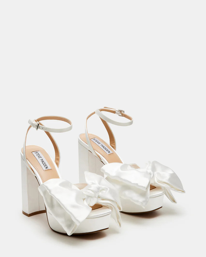 Lively White Satin | Steve Madden (US)