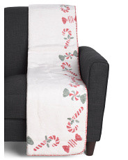 Made In Portugal Candy Cane Throw | Global Home | Marshalls | Marshalls