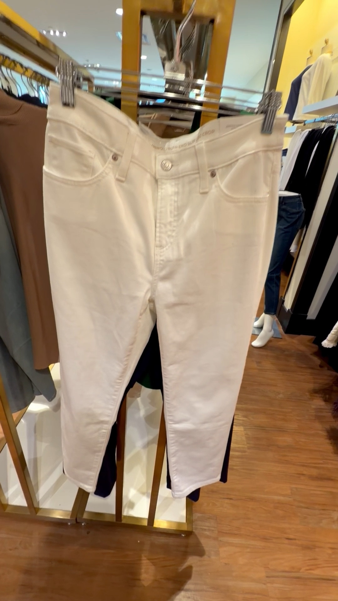 Alabaster white jeans are a wardrobe essential. I love Chico’s Girlfriend style. They fit soooo good. 

#LTKgrwm #LTKSpringSale #LTKOver40