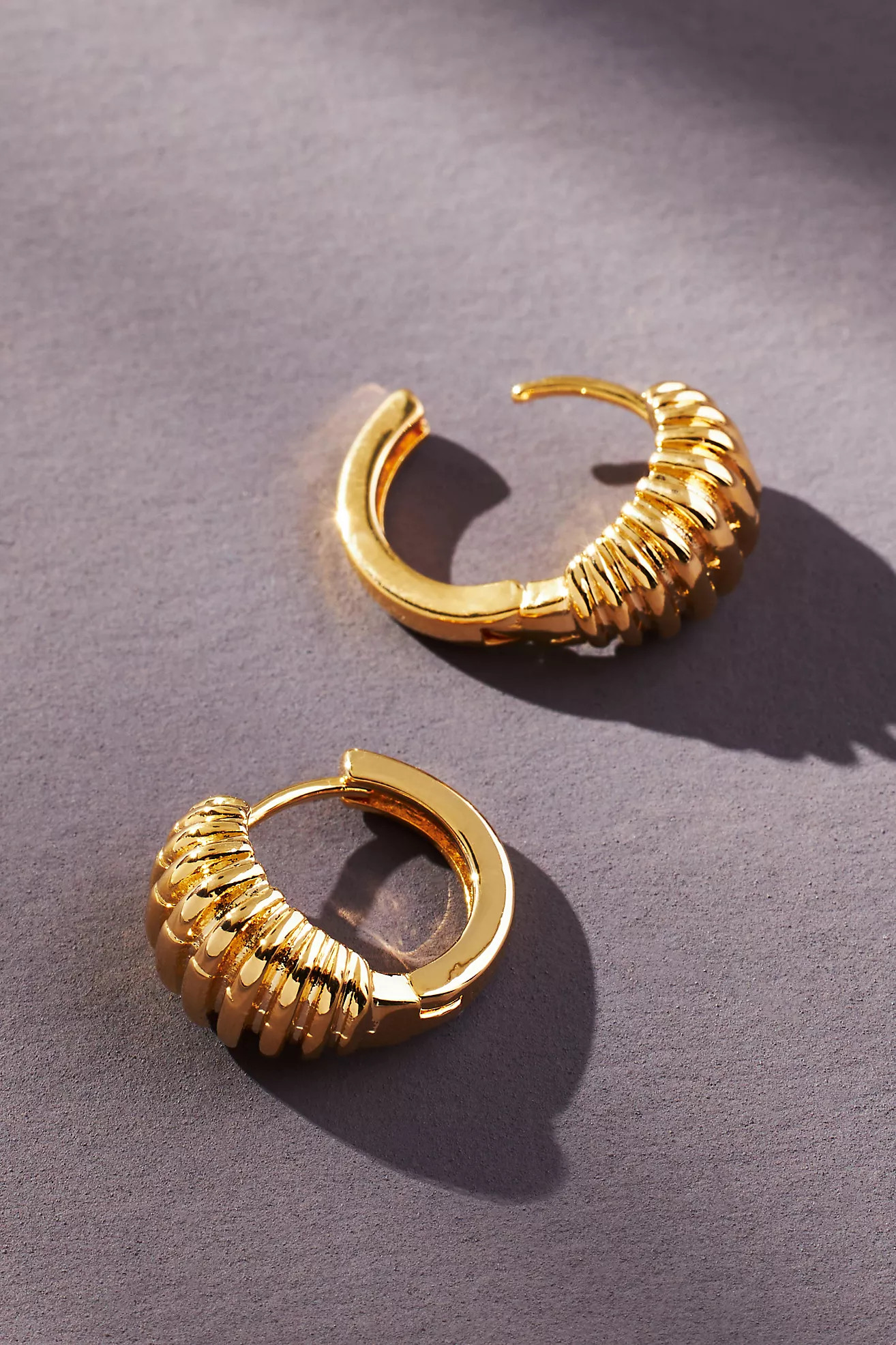 Croissant Huggie Earrings | Anthropologie (US)
