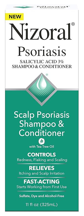 Amazon.com : Nizoral Scalp Psoriasis Shampoo & Conditioner, 11 Ounce : Health & Household | Amazon (US)