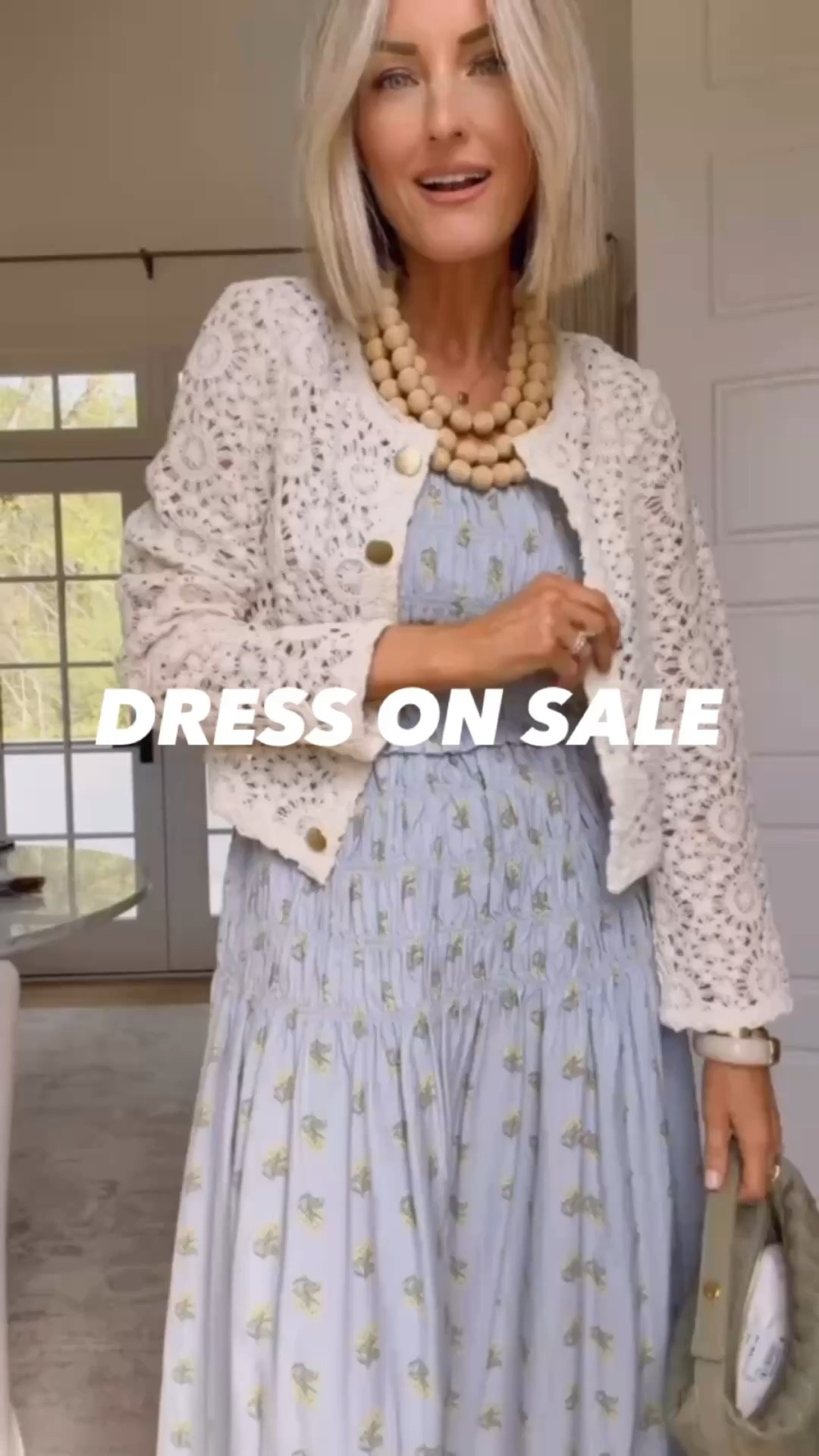 This dress is perfect for spring! I love the smocked detail! Grab it while it’s 20% off! Wearing XS. 

Loverly Grey, Target find, Target fashion, floral maxi dress, sale alert, spring dress, spring fashion, spring outfit ideas 

#LTKSaleAlert #LTKSeasonal #LTKootd