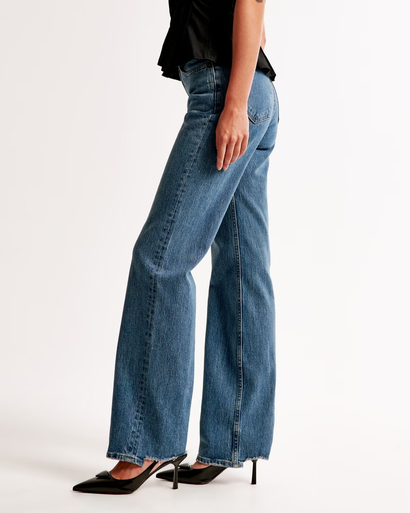 High Rise 90s Relaxed Jean | Abercrombie & Fitch (US)
