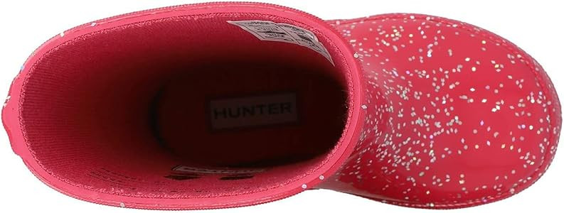 Hunter unisex-child Original First Classic Giant Glitter Rain Boot | Amazon (US)
