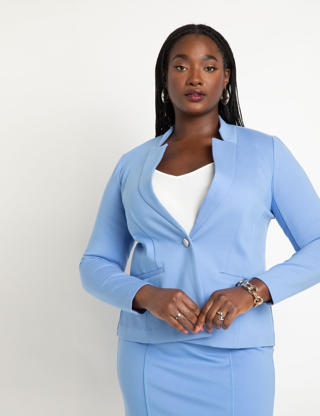 The Ultimate Stretch Suit Blazer | Eloquii