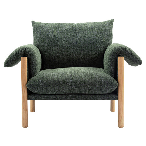 Temple & Webster Nook Upholstered Armchair | Temple & Webster AU