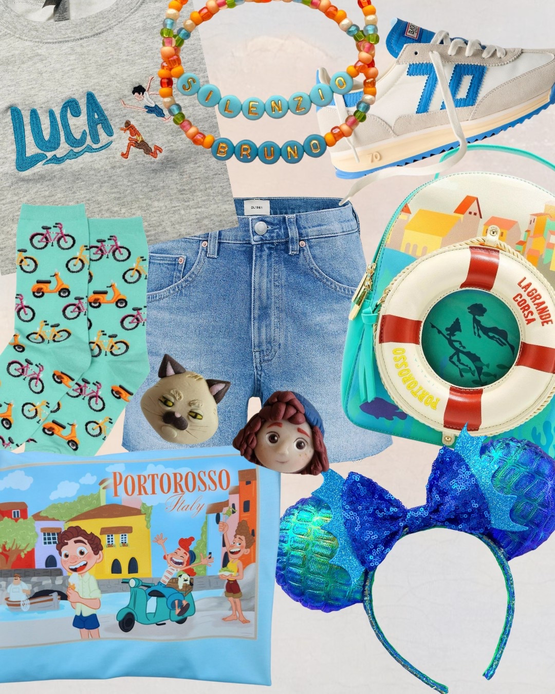 Inspired by “Luca” 🌊🚴‍♂️🇮🇹🍝