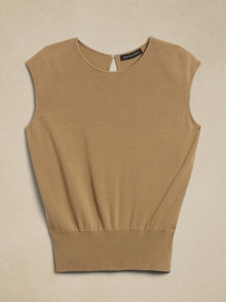 Elsa Drape-Back Top | Banana Republic (US)