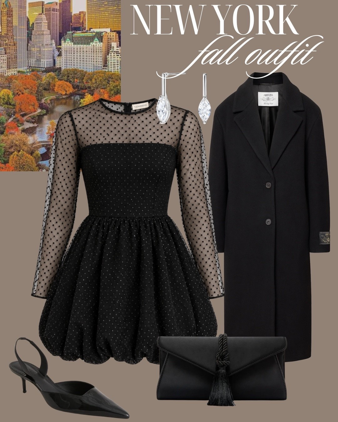 Night on the town in NYC @Tuckernuck @Aritzia