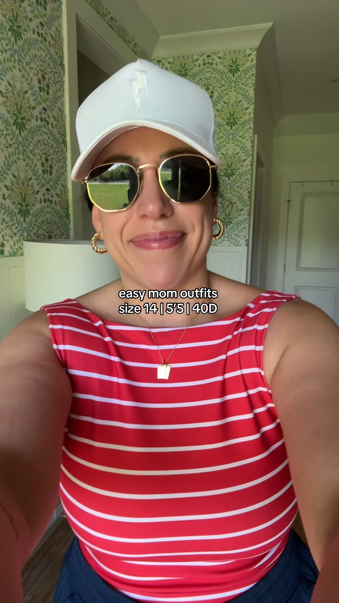 wearing size large in top  + XL in bottoms #midsizefashioninspo #momoutfits #easymomoutfits #abercrombieoutfit

#LTKFindsUnder100 #LTKMidsize #LTKxAF