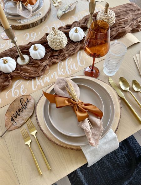 HOME \ This years thanksgiving place setting setup from Amazon 🍂🦃

Decor
Flatware
Dinnerware 
Entertaining 
Dining room 

#LTKparties #LTKhome #LTKHoliday