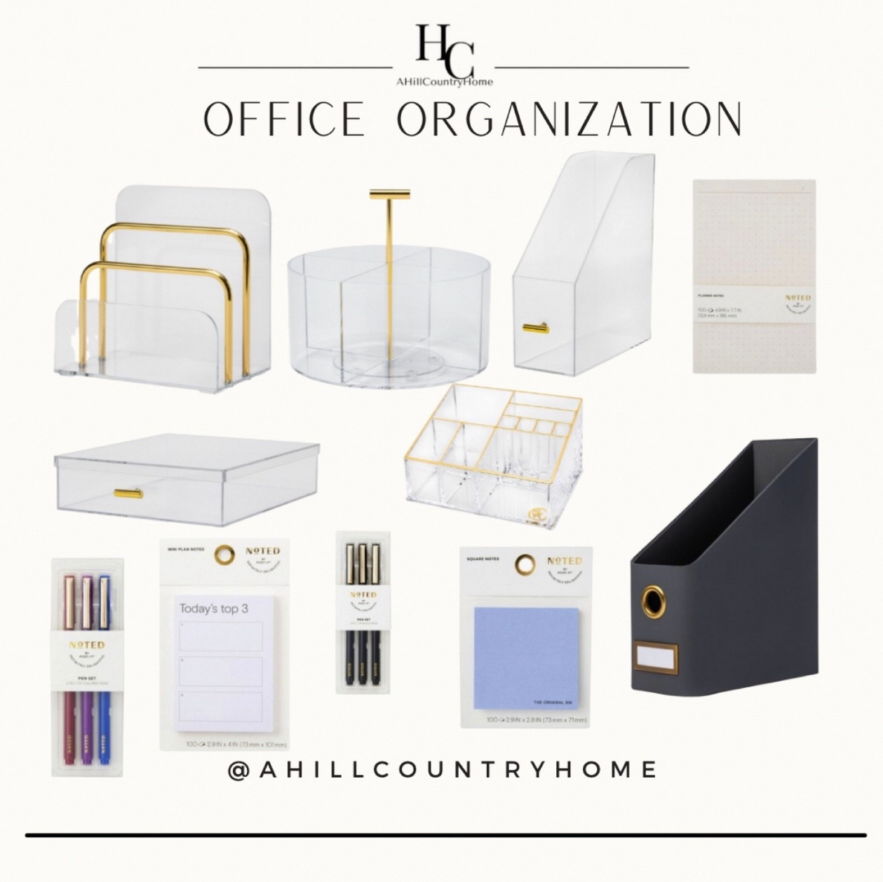 Affordable office organization 

#LTKstyletip #LTKhome #LTKRefresh

#LTKOver40 #LTKmomlife #LTKSeasonal