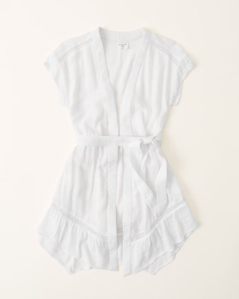 girls tie-front swim coverup | girls dresses & rompers | Abercrombie.com | Abercrombie & Fitch (US)