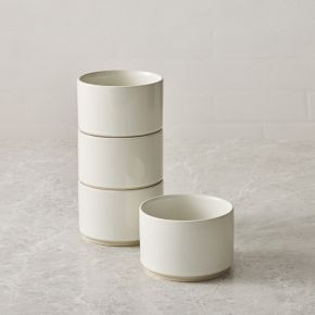 Straight-Sided Stoneware Rice Bowl Sets | West Elm (US)