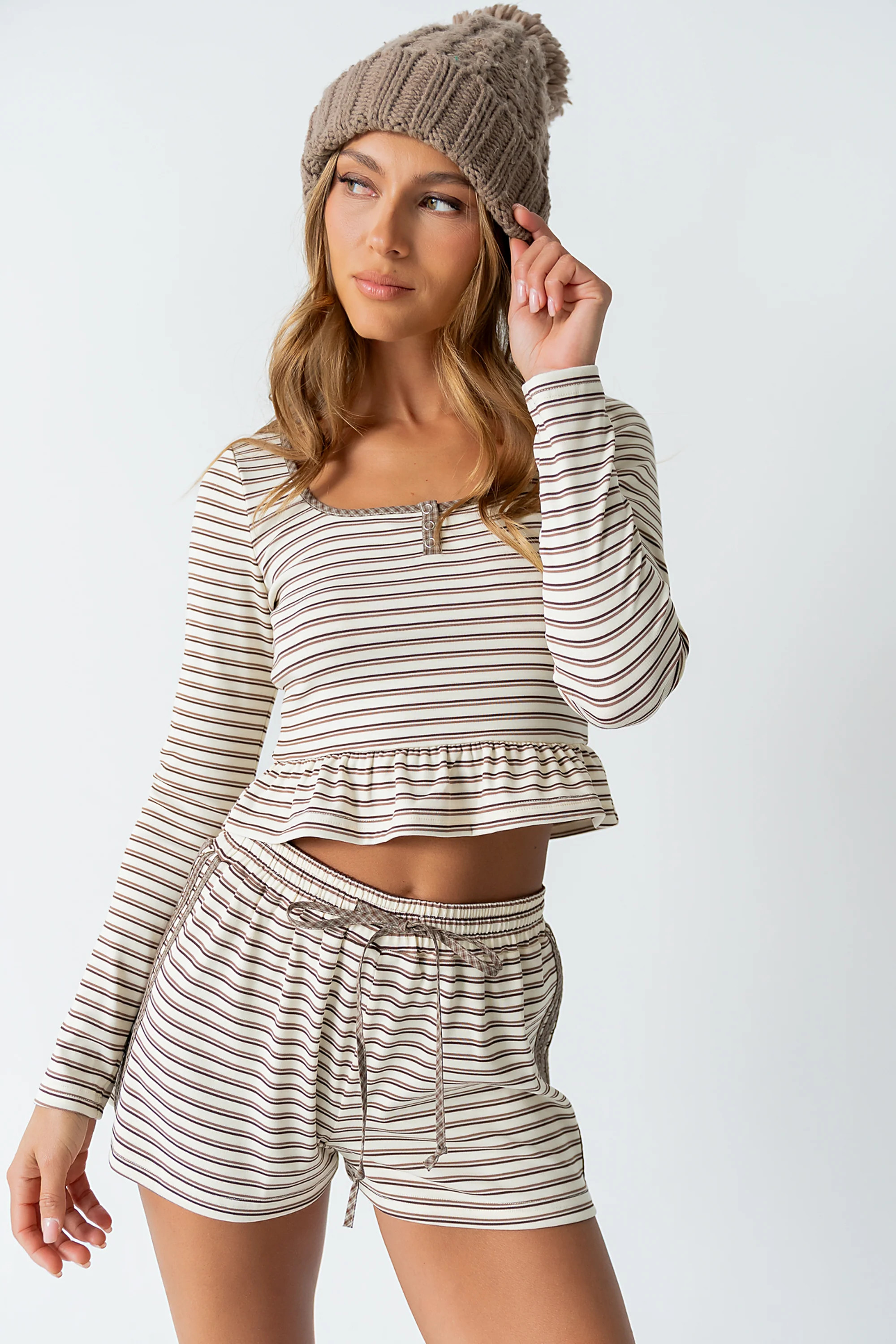 Laylin Striped Top | Böhme US