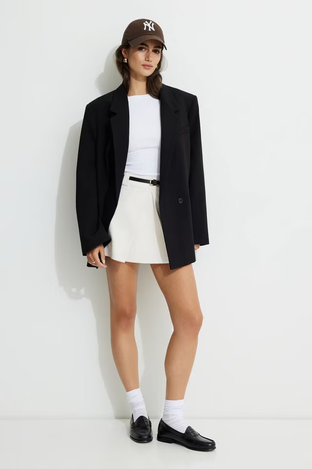 Front Pleat Skort | Dynamite Clothing