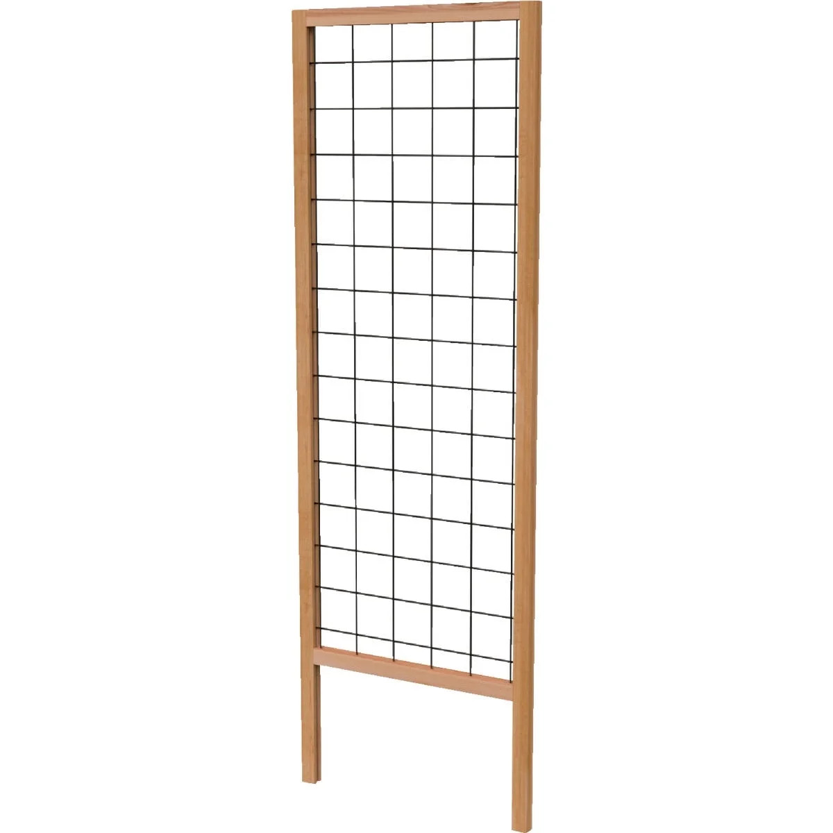 Panacea 24.25” x 72” Tan Cedar Rectangle Trellis | Walmart (US)