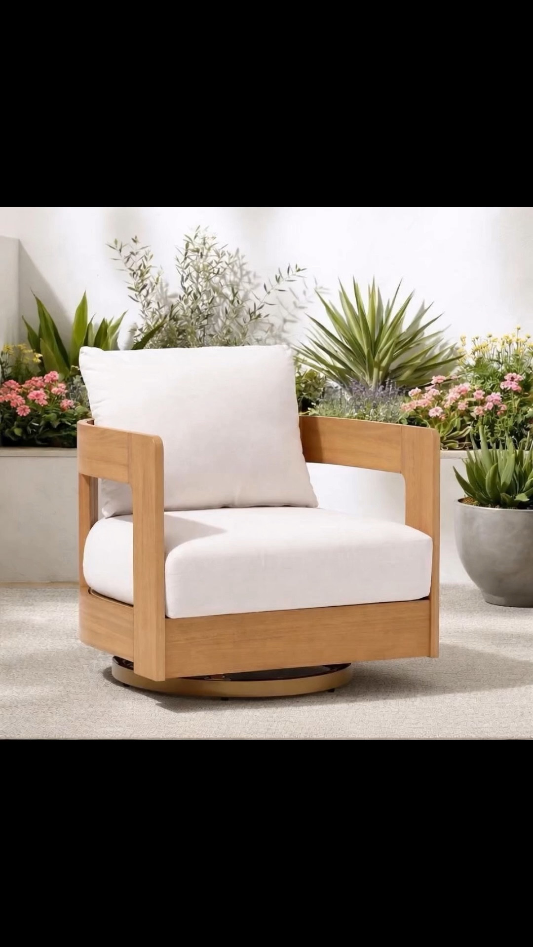 Ah!!! @Wayfair finally restocked the best luxe style outdoor swivel chair 😍😍🚨🚨 completely transform your outdoor space on a budget! #ad #wayfair #wayfairpartner #springcleaning

#LTKSeasonal #LTKSaleAlert #LTKHome