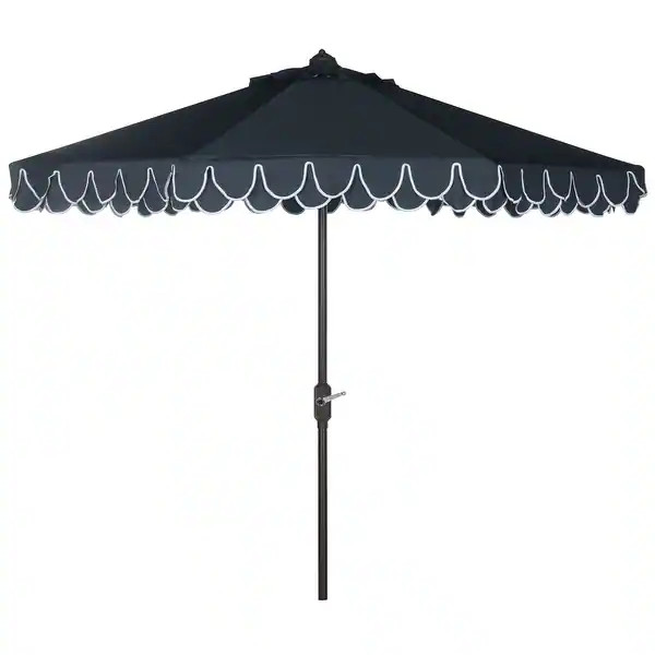 SAFAVIEH Elegant Valance 9-foot Umbrella. - Overstock - 11729381 | Bed Bath & Beyond