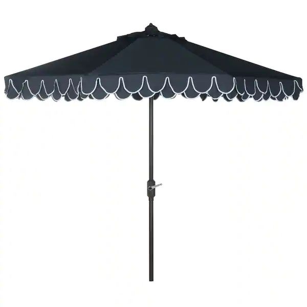 SAFAVIEH Elegant Valance 9-foot Umbrella. - Overstock - 11729381 | Overstock