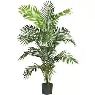 Nearly Natural Indoor 6 ft. Paradise Palm Artificial Tree 5260 - The Home Depot | The Home Depot