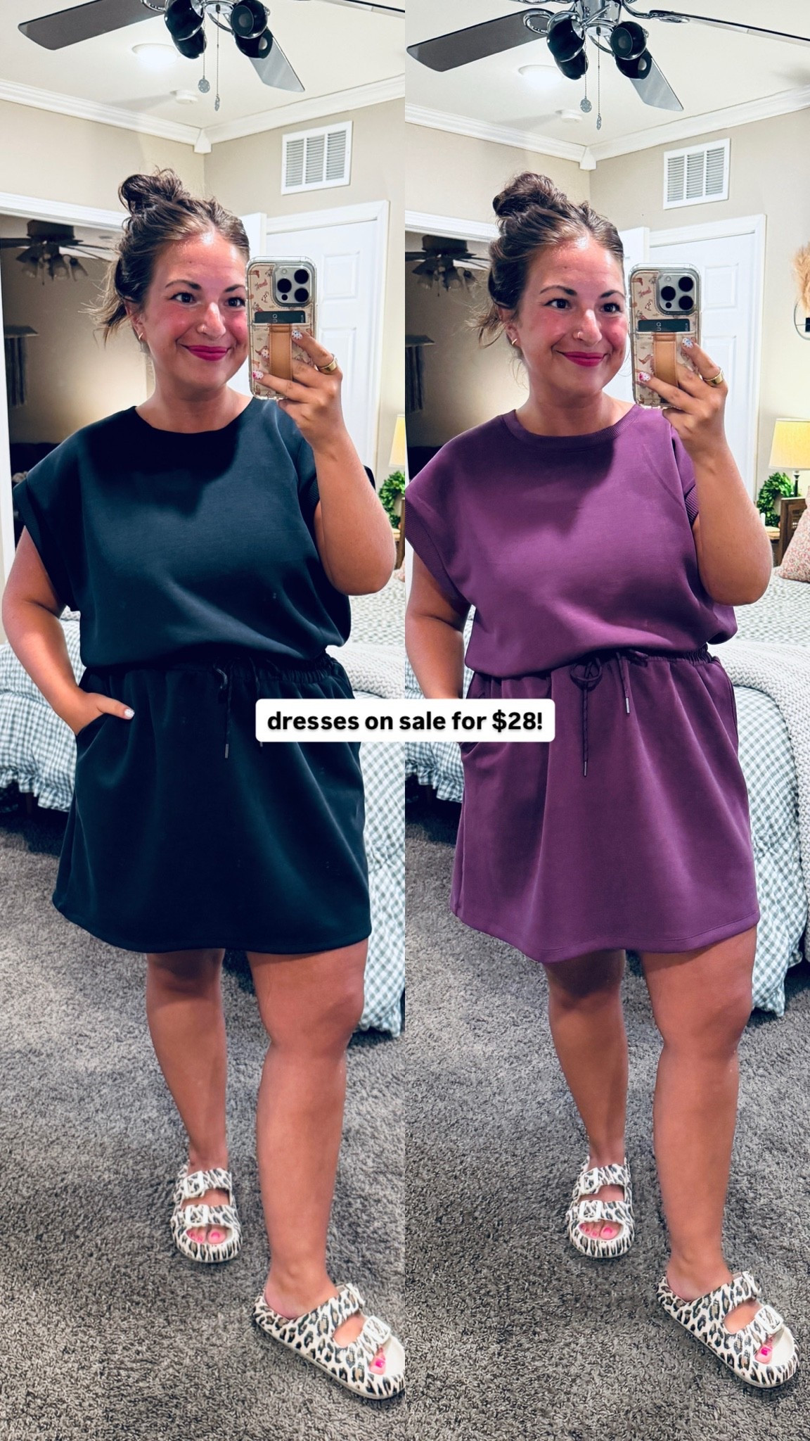dresses on sale for $28!

The cutest athletic dresses from Target! Comfy, casual & so easy to throw on for running errands or a busy weekend. I love both colors! 💜🖤

#LTKootd #LTKSeasonal #LTKSaleAlert