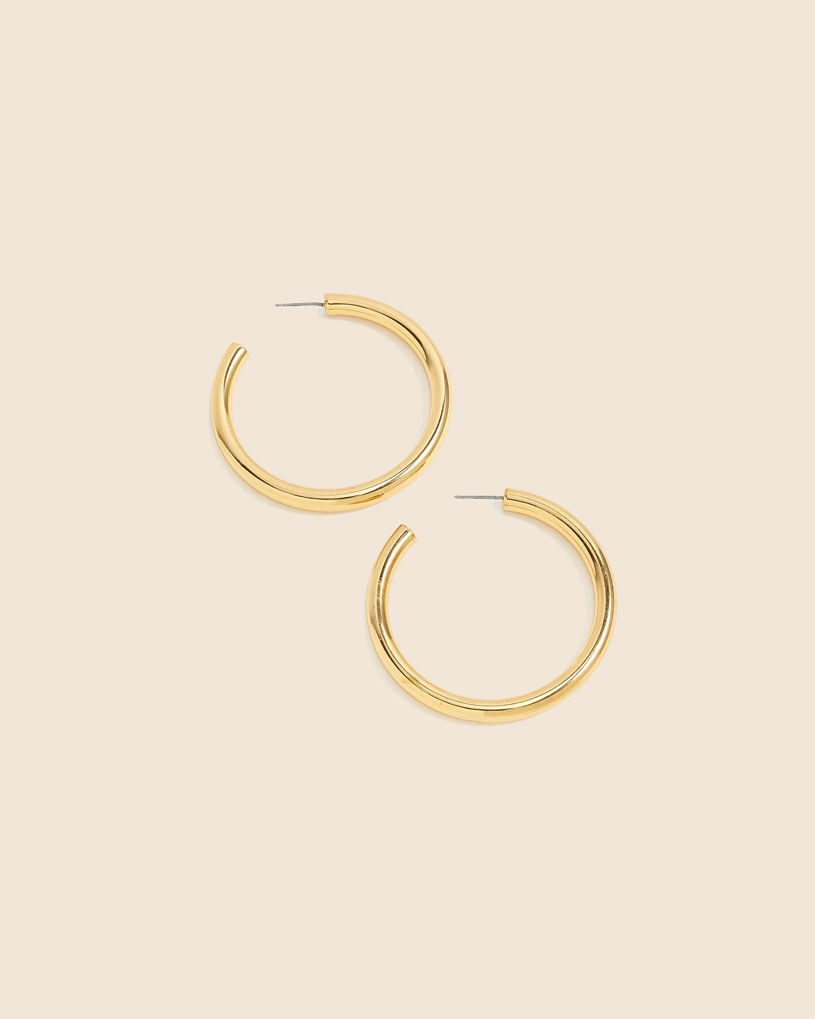 Gold hoop earrings | J. Crew US