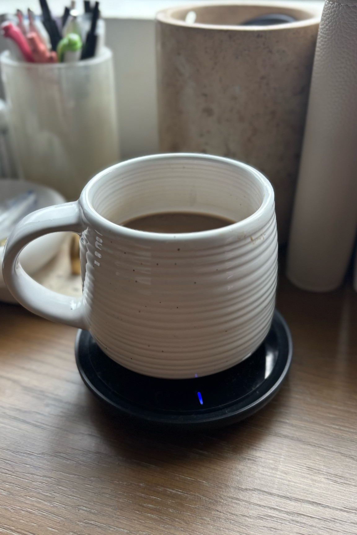 Never knew I need a mug warmer, keeps my coffee and tea warm no matter how long it takes me to drink it 🫶🏾

#LTKHome #LTKGiftGuide