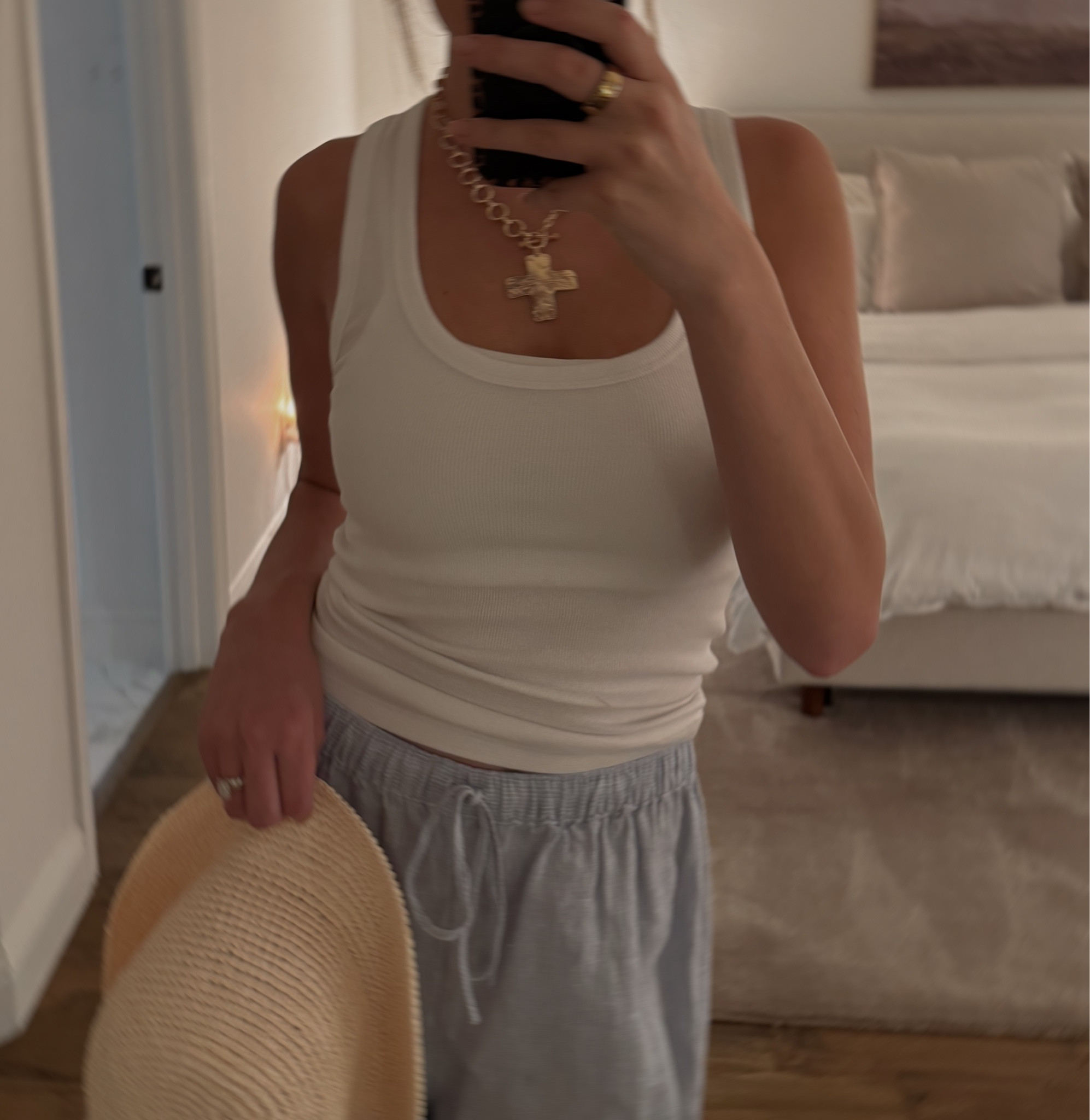 putting together beach outfits and so excited to wear these aritzia pants and hat!! 

#LTKfindsunder100 #LTKSeasonal #LTKU