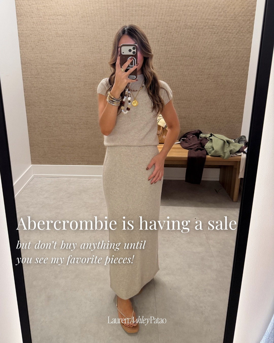 Abercrombie sale!! Use code AFLTK 10/10 &10/11 for an extra 20% off!!
