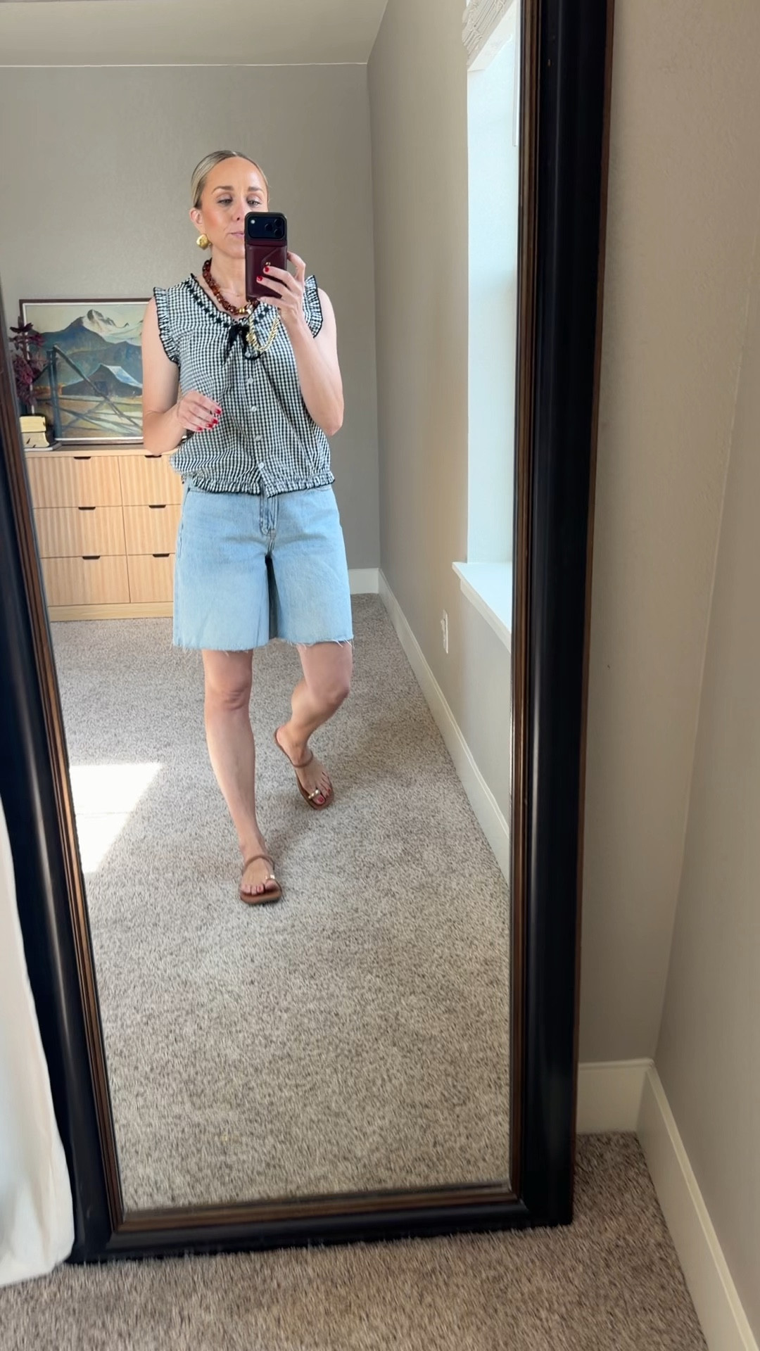 Love this short and tank combo! 

#LTKmomlife #LTKgrwm #LTKootd