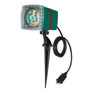 LED Grinch Whirl-a-Motion Light Projector | The Home Depot