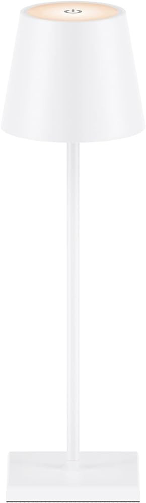 LED Cordless Table Lamp,5200 mAh Battery Powered Lamp,USB Rechargeable Night Light Bedside Lamp,P... | Amazon (US)