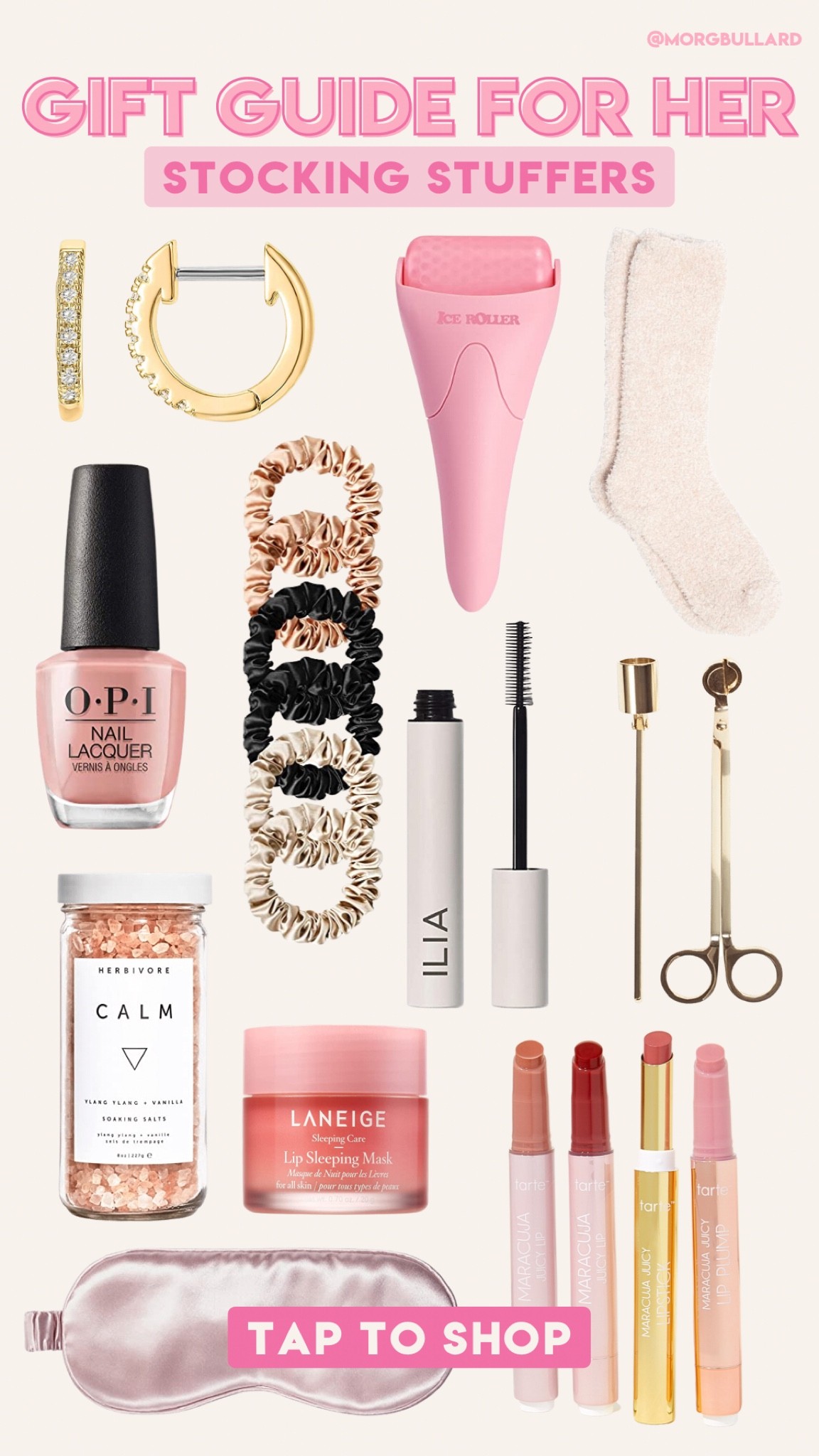 Stocking Stuffers for Her | Stocking Stuffers Gift Guide | Gift Guide Stocking Stuffers | Gifts for Her | Barefoot Dreams socks | Gift Guide for Her | Lip Mask | Ilia Mascara | Nail Polish 

#LTKSeasonal #LTKHoliday #LTKunder50