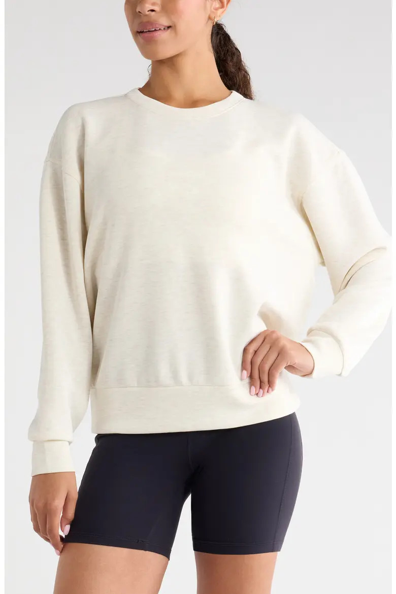 Soft Luxe Boxy Crew Sweatshirt (Women) | Nordstrom | Nordstrom
