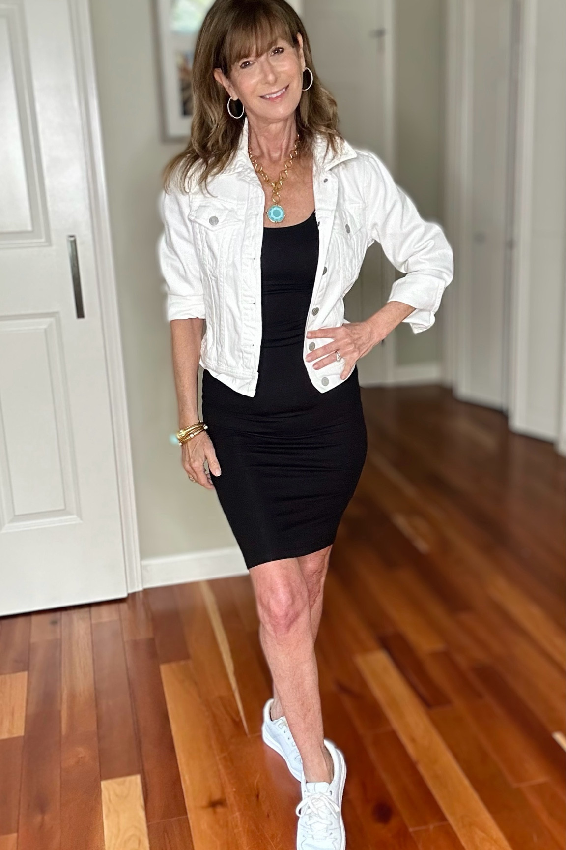 Easy yet elevated Summer Style- perfect for travel !
#summerstyle #jewelry #denim #dress #makeup

#LTKTravel #LTKStyleTip #LTKOver40