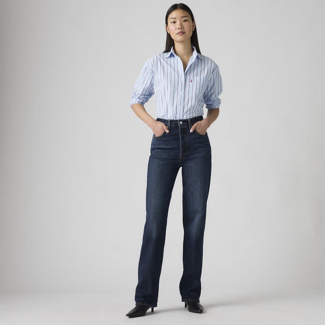 Levi's Ribcage Straight Full Length Women's Jeans 32x32 | Levi's US