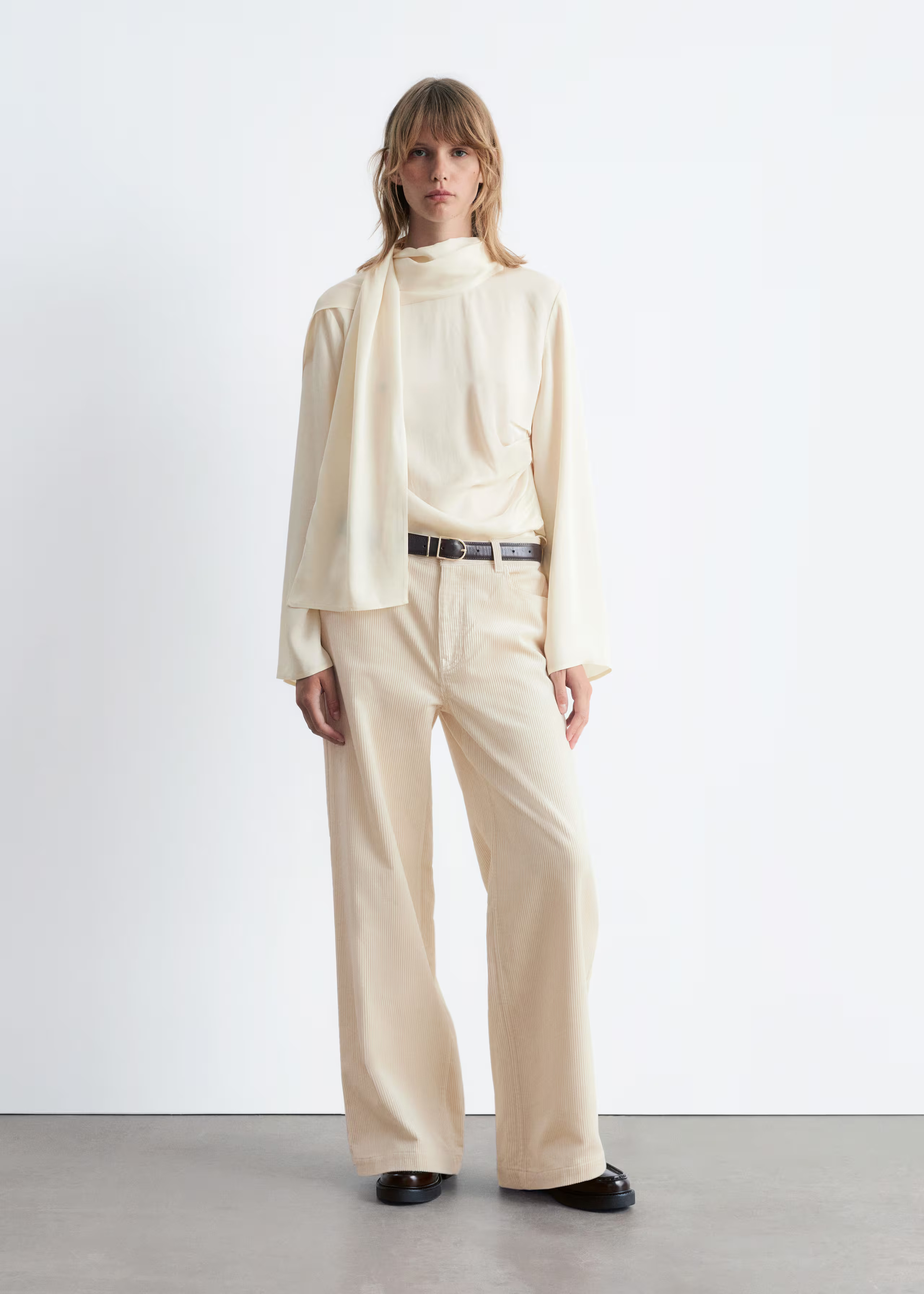Wide-Leg Corduroy Trousers | & Other Stories - US