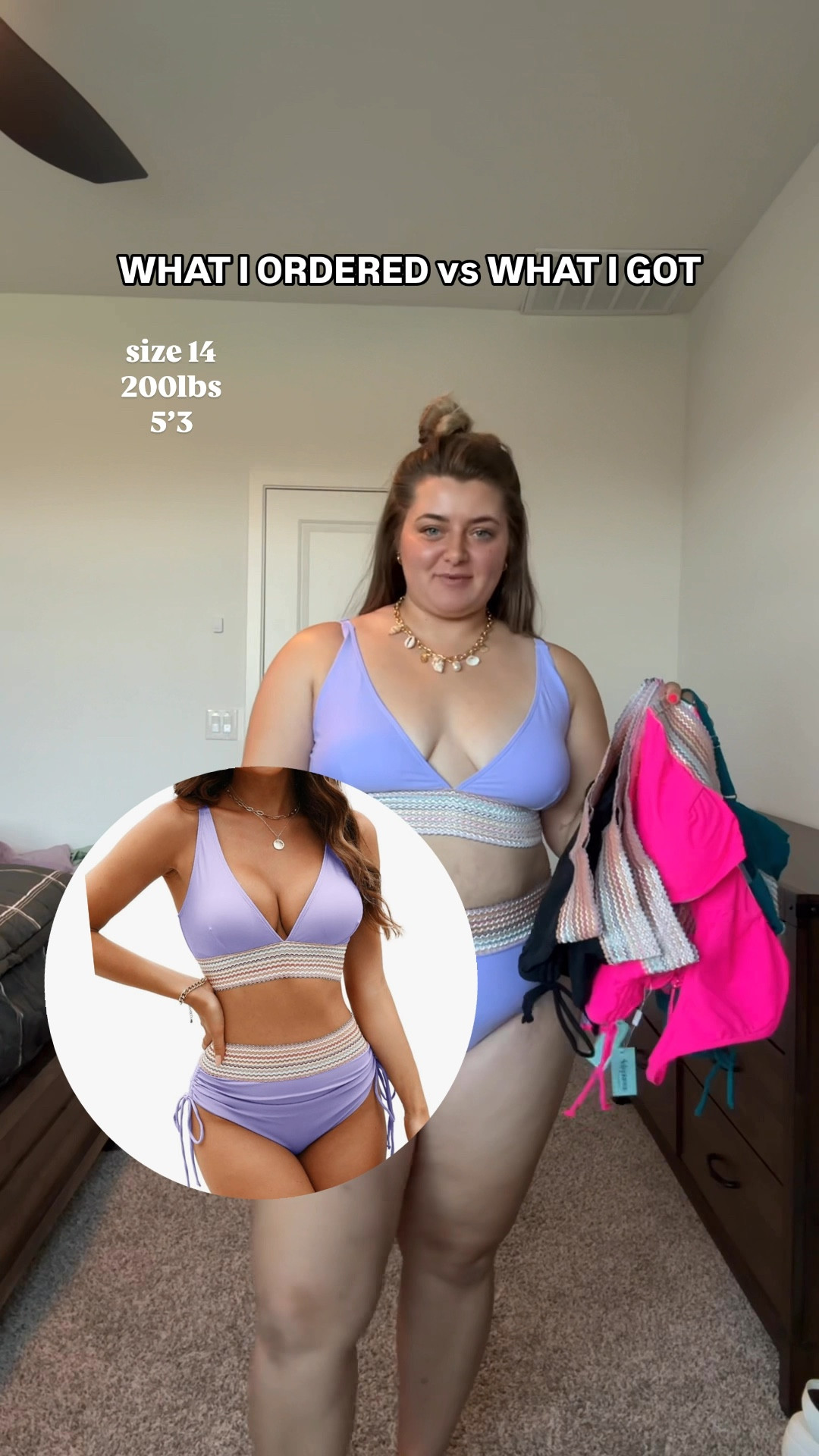 Amazon swimsuit 🤍 
Wearing a XL. 

Midsize. Amazon. Swim. Summer  

#LTKSwim #LTKMidsize #LTKFindsUnder50